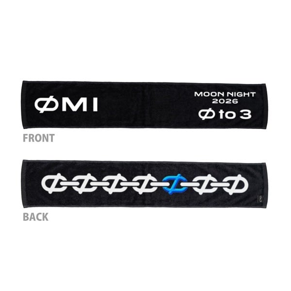 &Oslash; to 3 Logo Muffler Towel 詳細画像