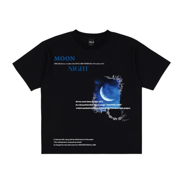 &Oslash; to 3 Graphic T-shirt/BLACK
