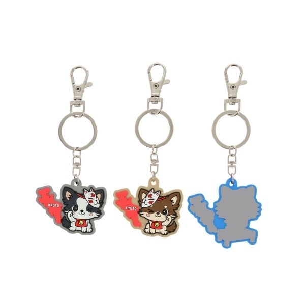 【京都限定】&Oslash; to 3 キャラクターキーホルダー/全3種