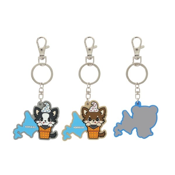 【北海道限定】&Oslash; to 3 キャラクターキーホルダー/全3種