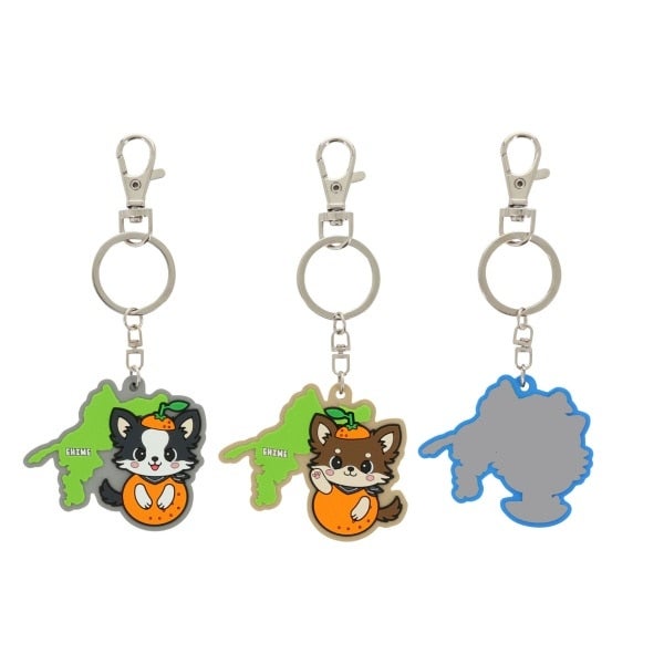 【愛媛限定】&Oslash; to 3 キャラクターキーホルダー/全3種