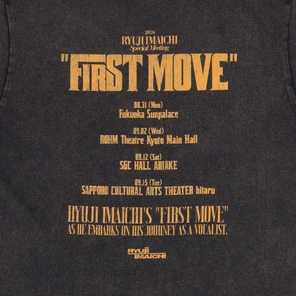 FIRST MOVE ロゴTシャツ 詳細画像