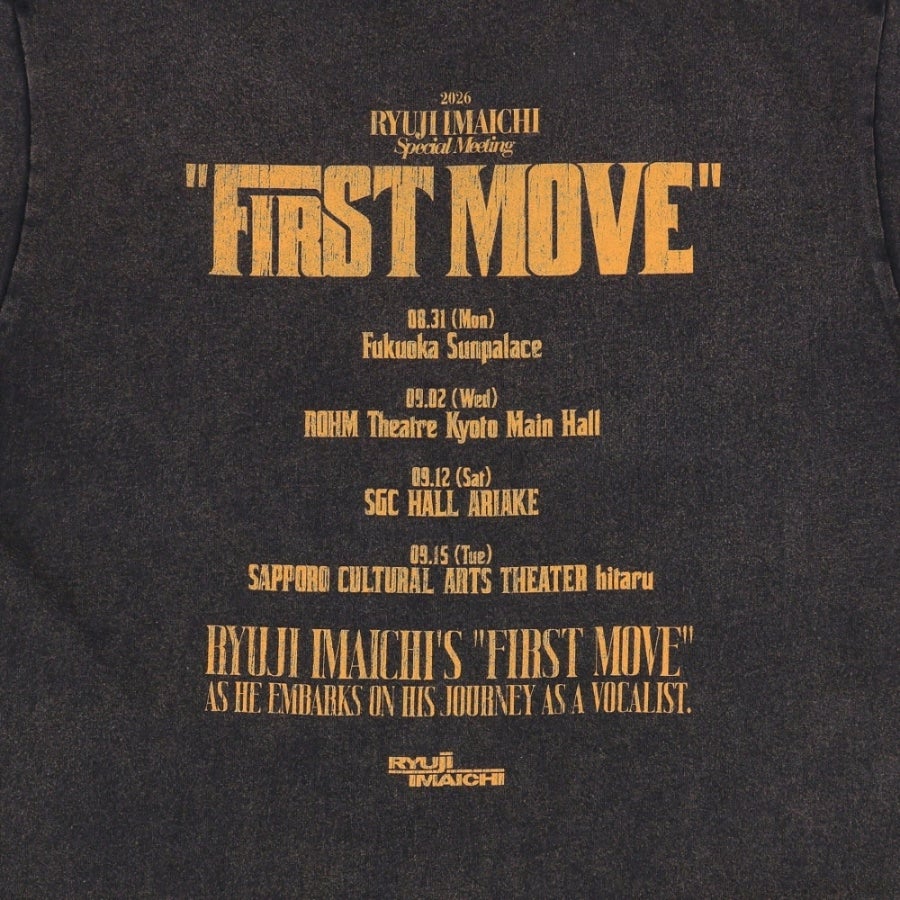 FIRST MOVE ロゴTシャツ 詳細画像 カラー共通 3