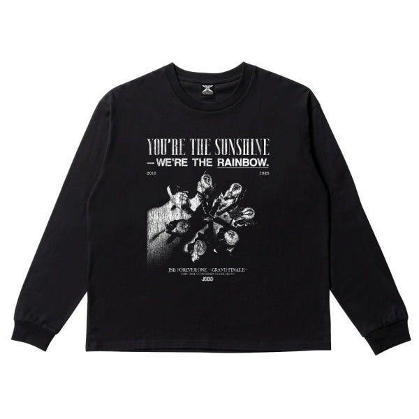 JSB FOREVER ONE ～GRAND FINALE～ フォトロングスリーブTシャツ/BLACK