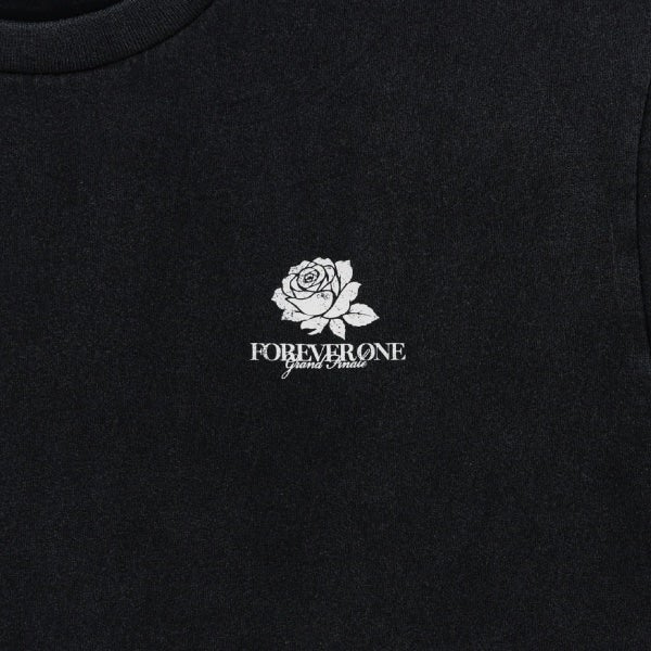 JSB FOREVER ONE GRAND FINALE ローズグラフィックTシャツ/CHARCOAL 詳細画像