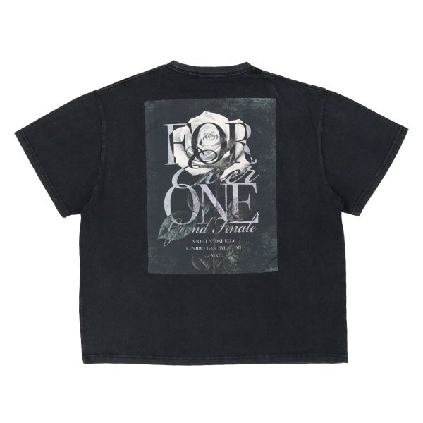 JSB FOREVER ONE GRAND FINALE ローズグラフィックTシャツ/CHARCOAL
