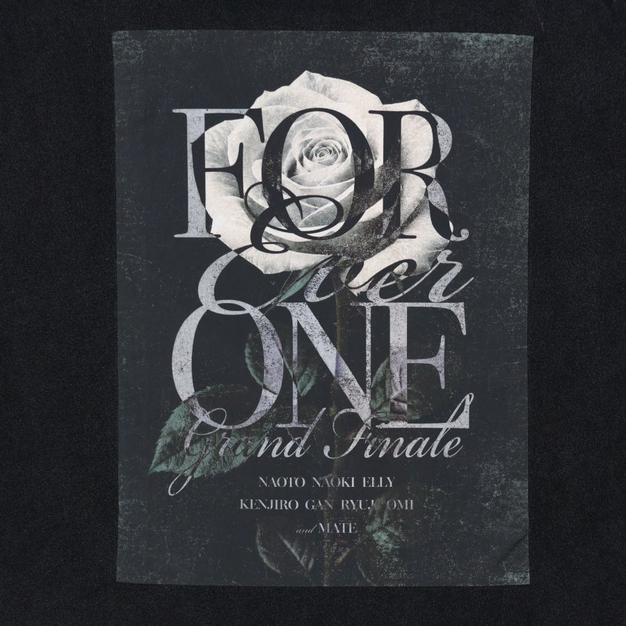 JSB FOREVER ONE GRAND FINALE ローズグラフィックTシャツ/CHARCOAL 詳細画像 カラー共通 3