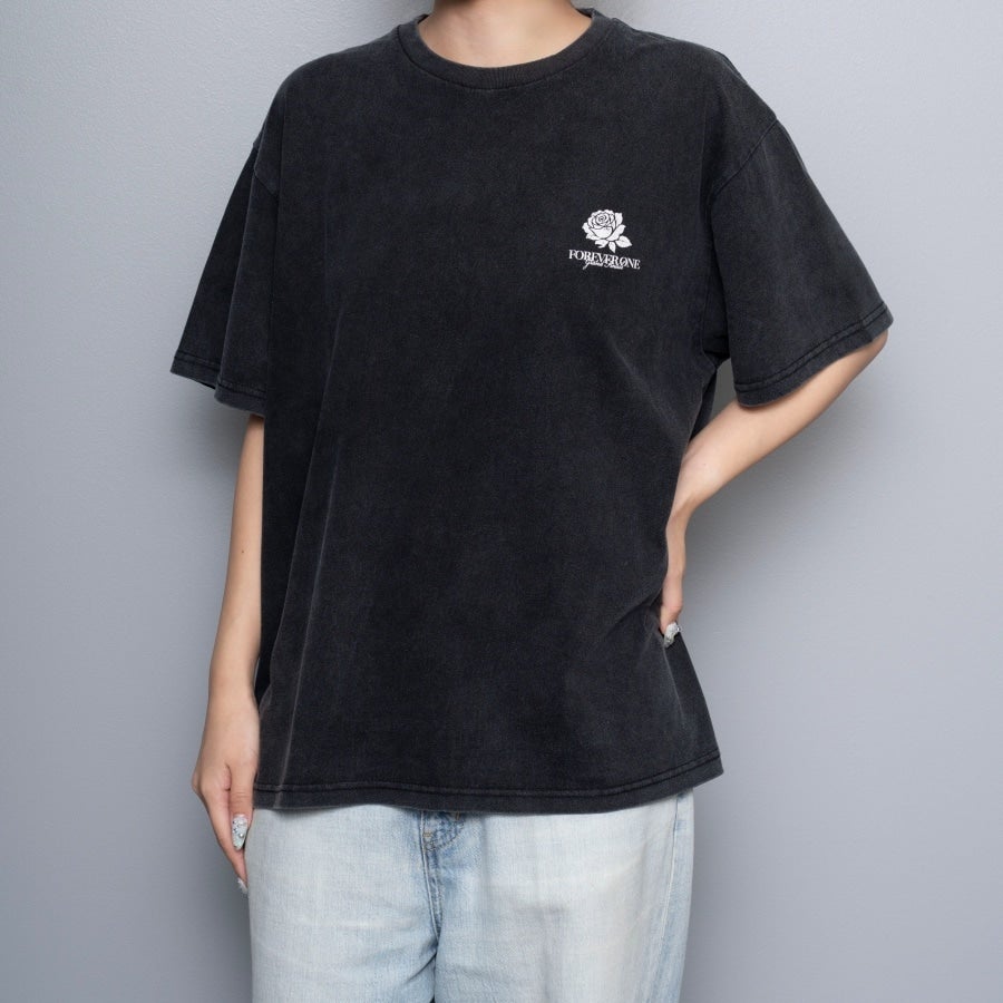 JSB FOREVER ONE GRAND FINALE ローズグラフィックTシャツ/CHARCOAL 詳細画像 カラー共通 6
