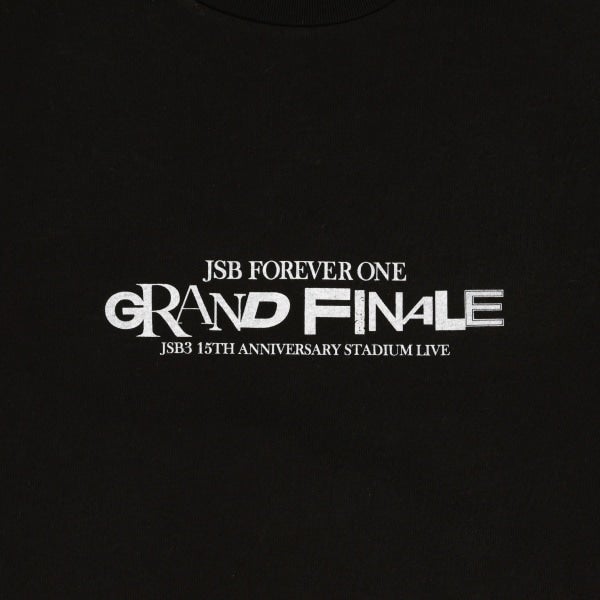 JSB FOREVER ONE GRAND FINALE グラフィックロングスリーブTシャツ/BLACK 詳細画像
