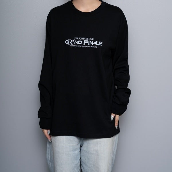 JSB FOREVER ONE GRAND FINALE グラフィックロングスリーブTシャツ/BLACK 詳細画像