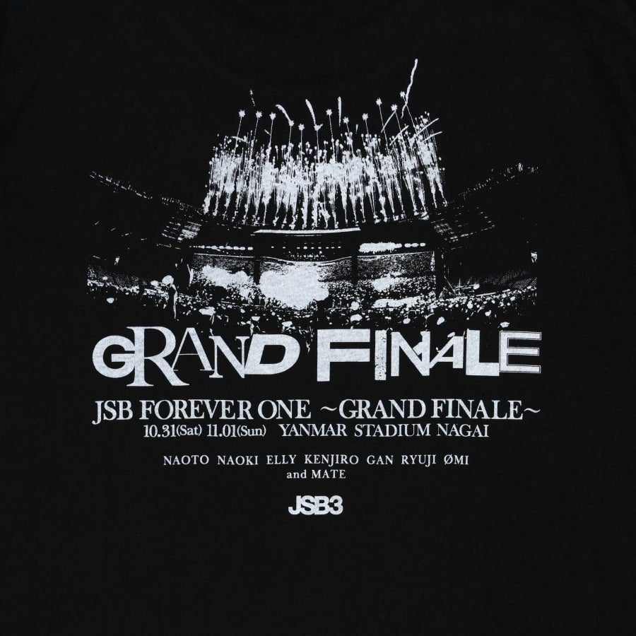 JSB FOREVER ONE GRAND FINALE グラフィックロングスリーブTシャツ/BLACK 詳細画像 カラー共通 2