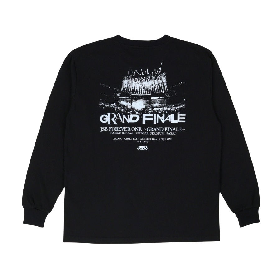 JSB FOREVER ONE GRAND FINALE グラフィックロングスリーブTシャツ/BLACK 詳細画像 BLACK 1