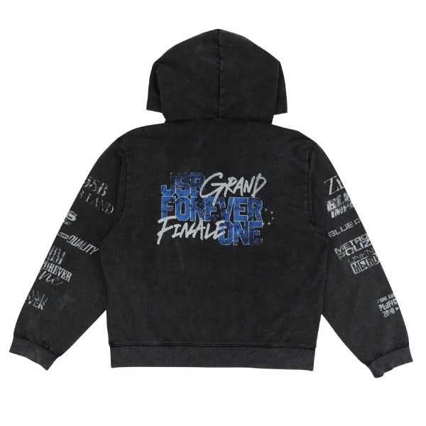 JSB FOREVER ONE GRAND FINALE ZIPパーカー/CHARCOAL 詳細画像