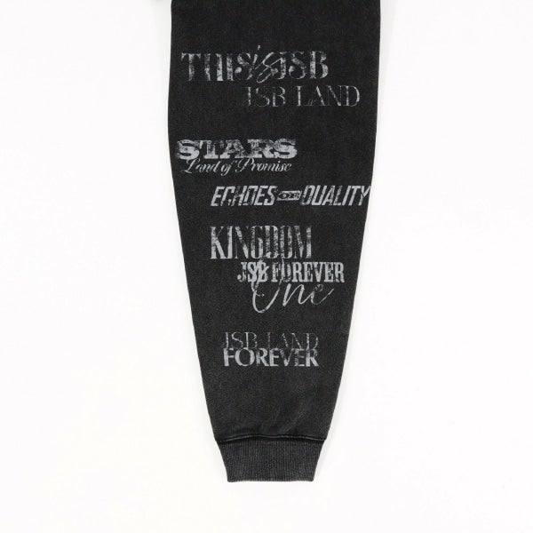 JSB FOREVER ONE GRAND FINALE ZIPパーカー/CHARCOAL 詳細画像