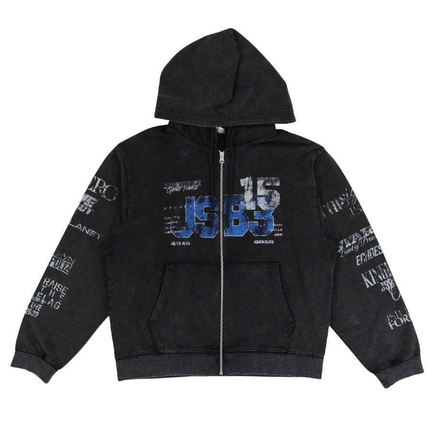 JSB FOREVER ONE GRAND FINALE ZIPパーカー/CHARCOAL 詳細画像 CHARCOAL 1
