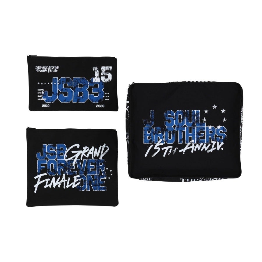 JSB FOREVER ONE GRAND FINALE トラベルポーチ3個セット 詳細画像 OTHER 1