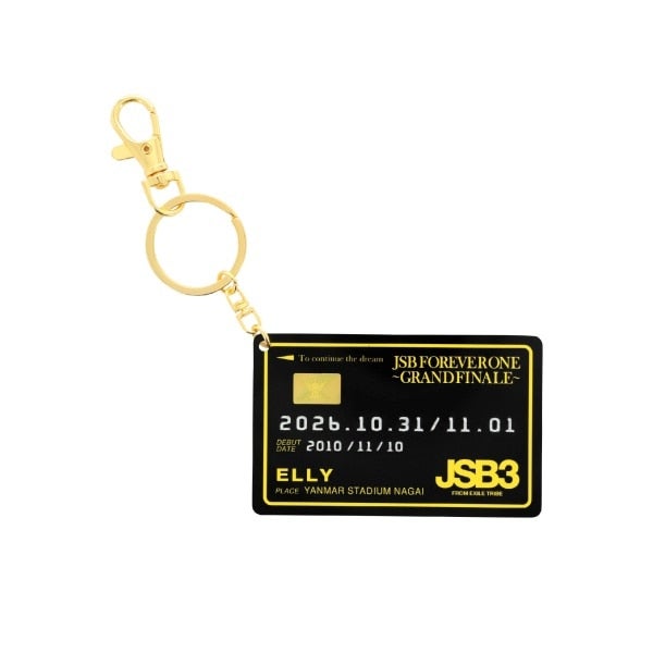 【会場限定】JSB FOREVER ONE GRAND FINALE カードキーホルダー/ELLY