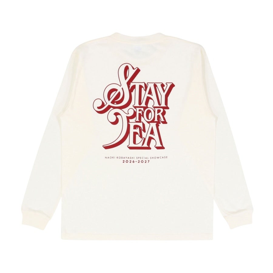 STAY FOR TEA ロングスリーブTシャツ 詳細画像 カラー共通 1