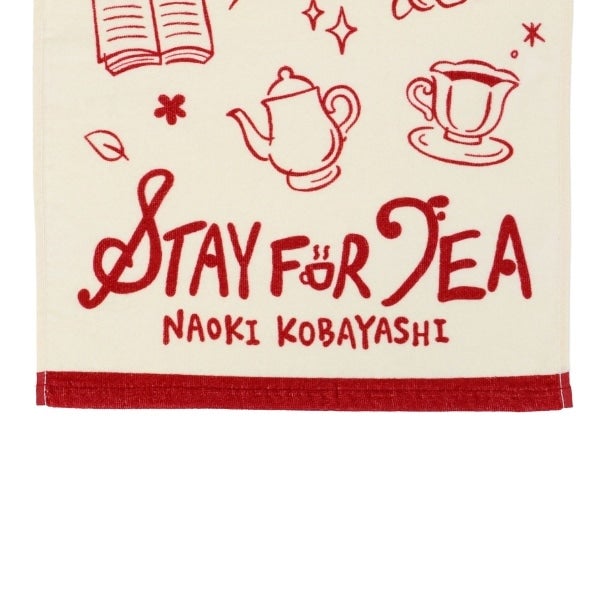 STAY FOR TEA フェイスタオル 詳細画像