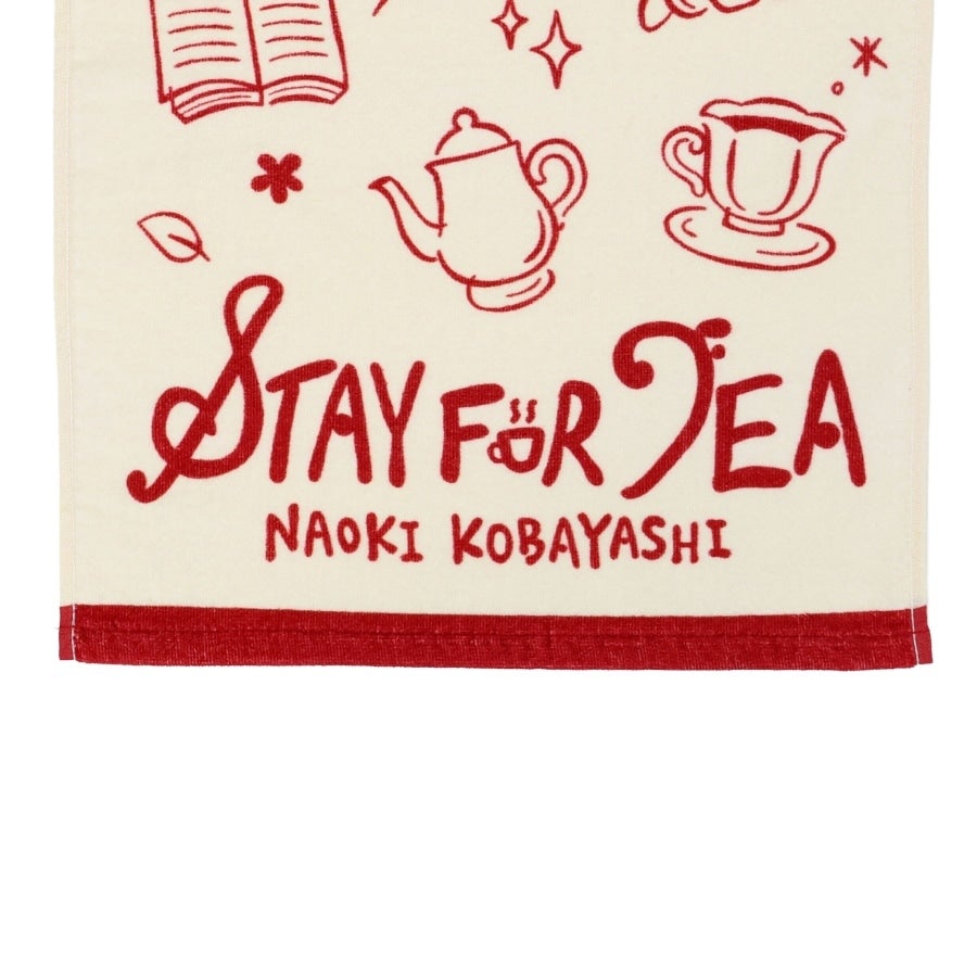 STAY FOR TEA フェイスタオル 詳細画像 カラー共通 1