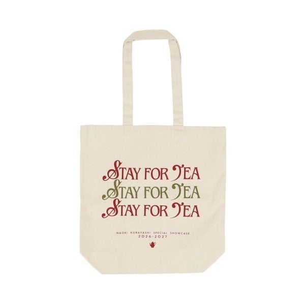 STAY FOR TEA トートバッグ