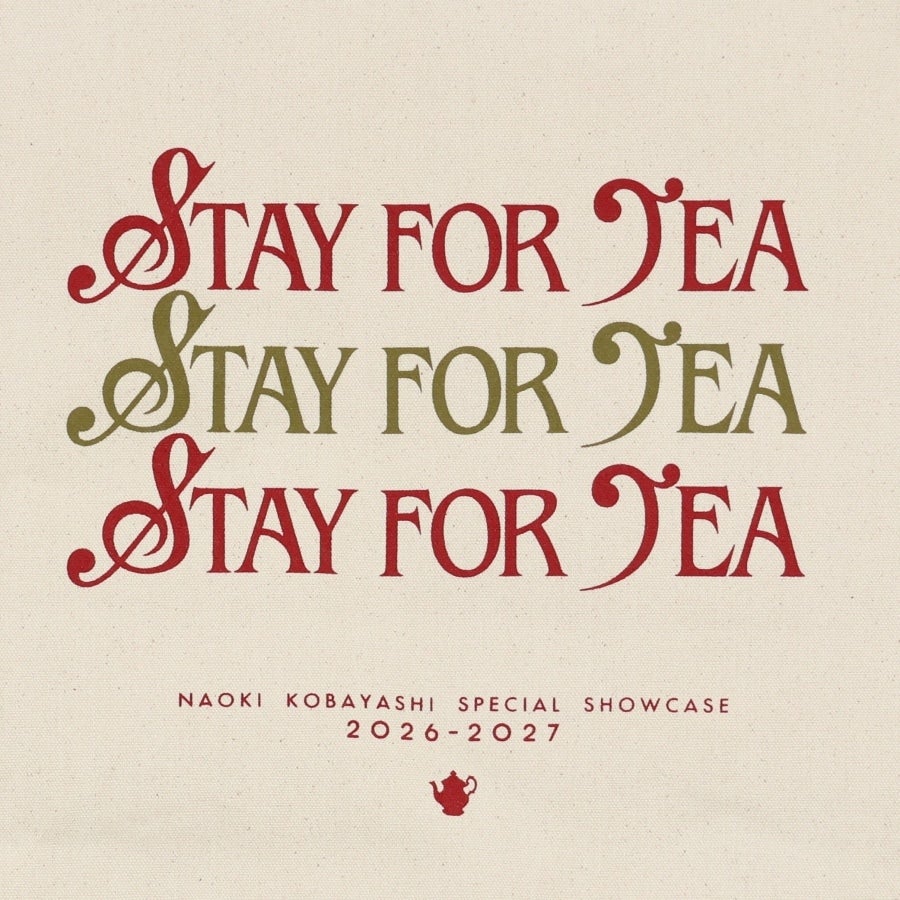 STAY FOR TEA トートバッグ 詳細画像 カラー共通 2