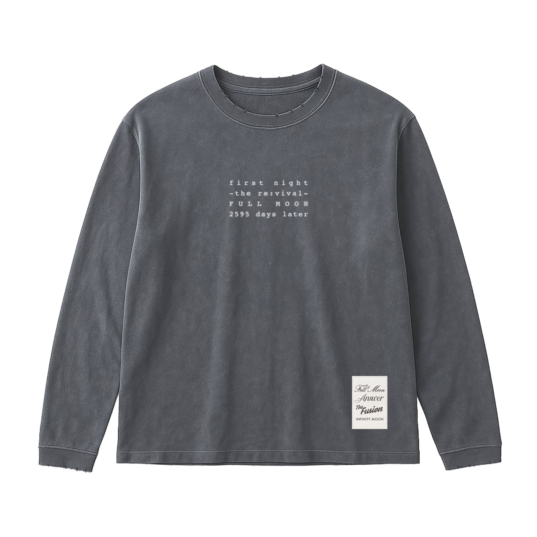 EXILE TRIBE STATION ONLINE STORE｜INFINITY MOON LS Tee ～FULL MOON～