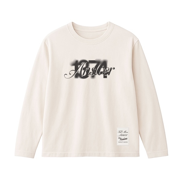 INFINITY MOON LS Tee ～ANSWER...～