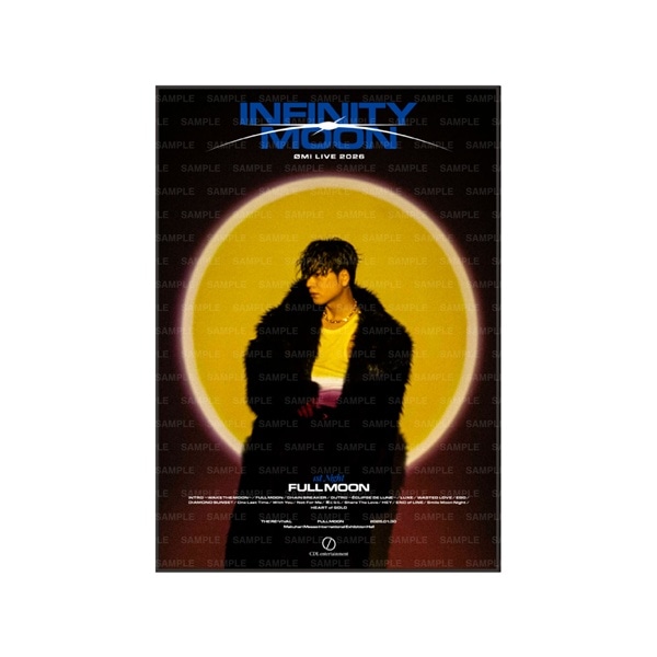 INFINITY MOON Fabric Poster ～FULL MOON～