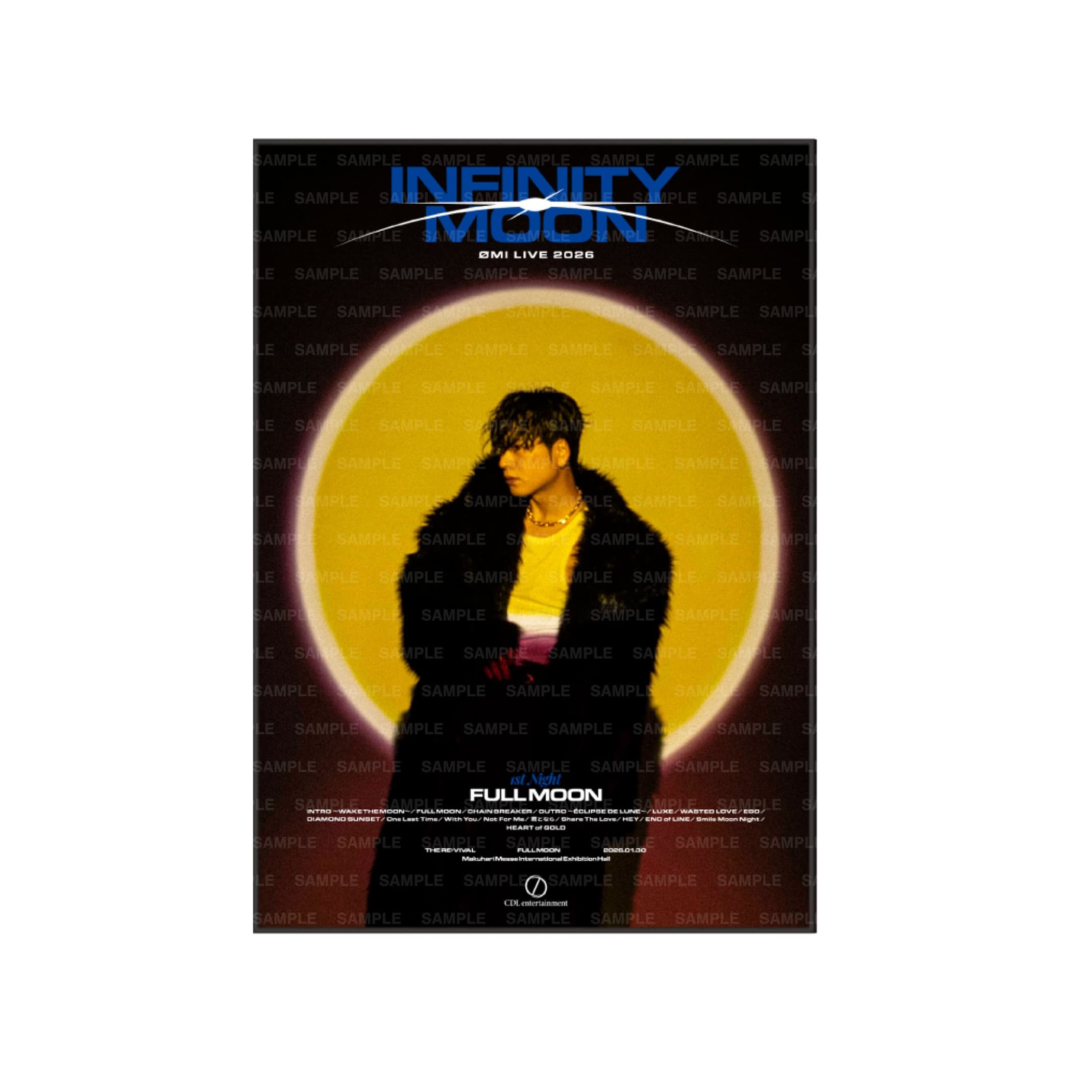 EXILE TRIBE STATION ONLINE STORE｜INFINITY MOON Fabric Poster