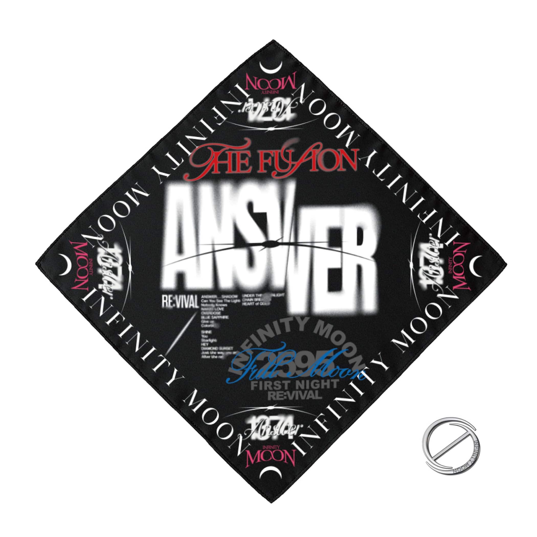 EXILE TRIBE STATION ONLINE STORE｜INFINITY MOON Scarf & Ring