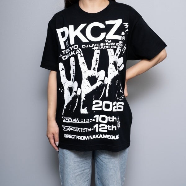 PKCZ&reg; DJ LIVE SHOW 2026 ～PEACE UP～ Tシャツ/BLACK 詳細画像