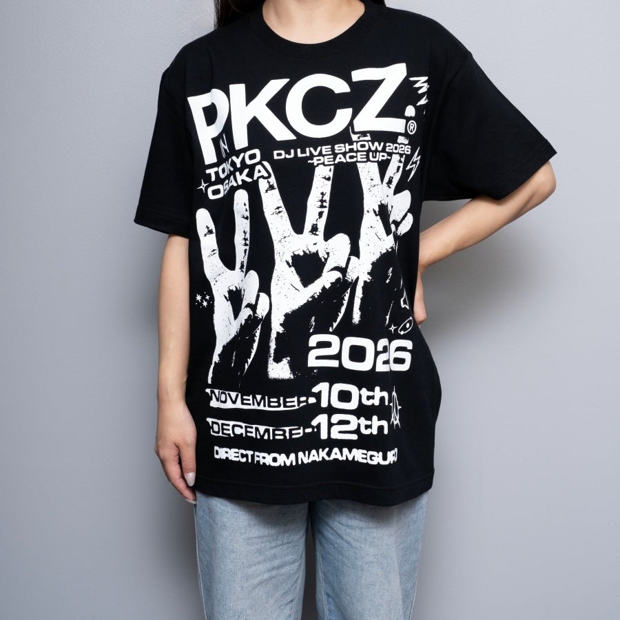 PKCZ&reg; DJ LIVE SHOW 2026 ～PEACE UP～ Tシャツ/BLACK 詳細画像 カラー共通 2