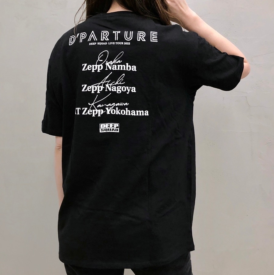 D'PARTURE ツアーTシャツ 詳細画像 BLACK 5
