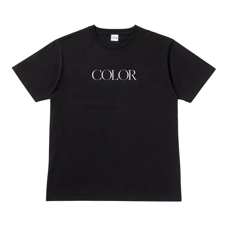COLOR Tシャツ/BLACK 詳細画像 BLACK 1