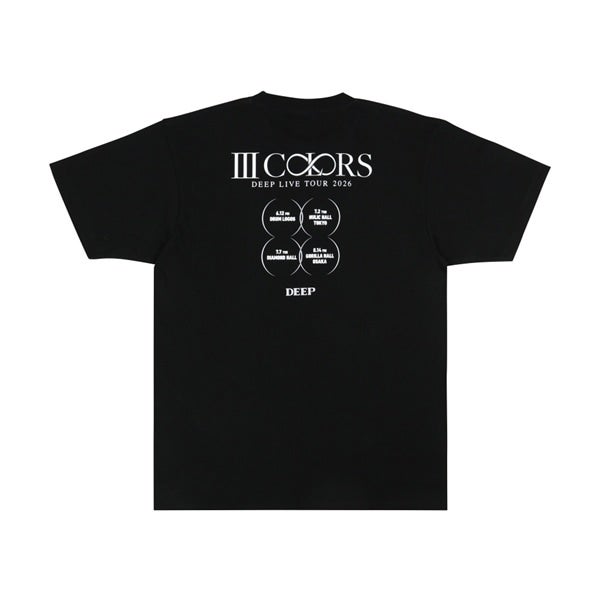 ～Ⅲ COLORS～ Tシャツ/BLACK 詳細画像