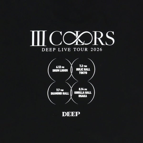 ～Ⅲ COLORS～ Tシャツ/BLACK 詳細画像