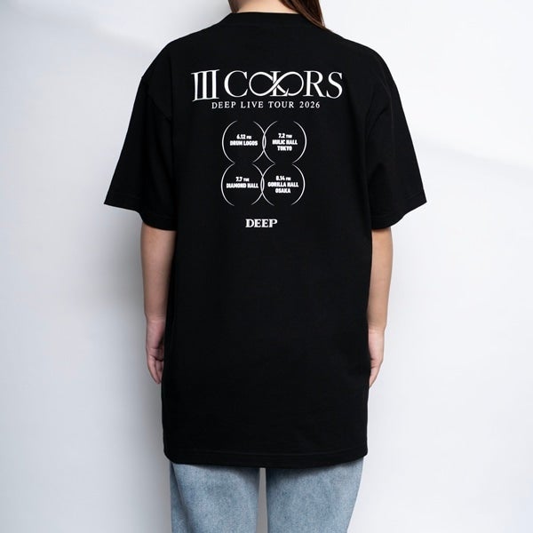 ～Ⅲ COLORS～ Tシャツ/BLACK 詳細画像