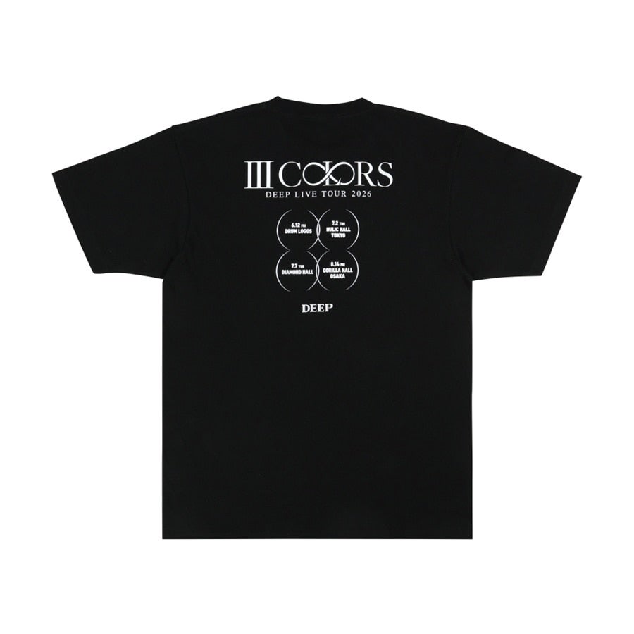 ～Ⅲ COLORS～ Tシャツ/BLACK 詳細画像 カラー共通 1