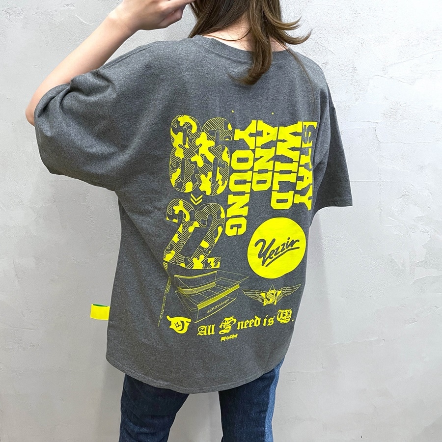 Stay Wild And Young Tシャツ/GRAY 詳細画像 GRAY 6