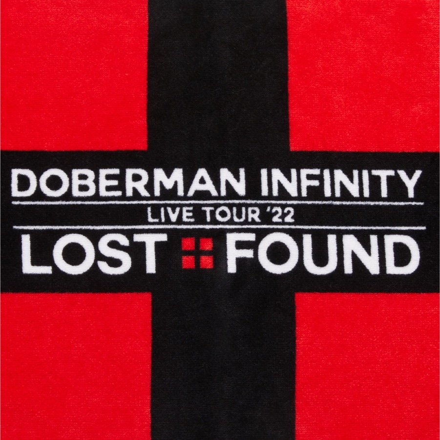 LOST+FOUND L+F ツアータオル 詳細画像 RED 1