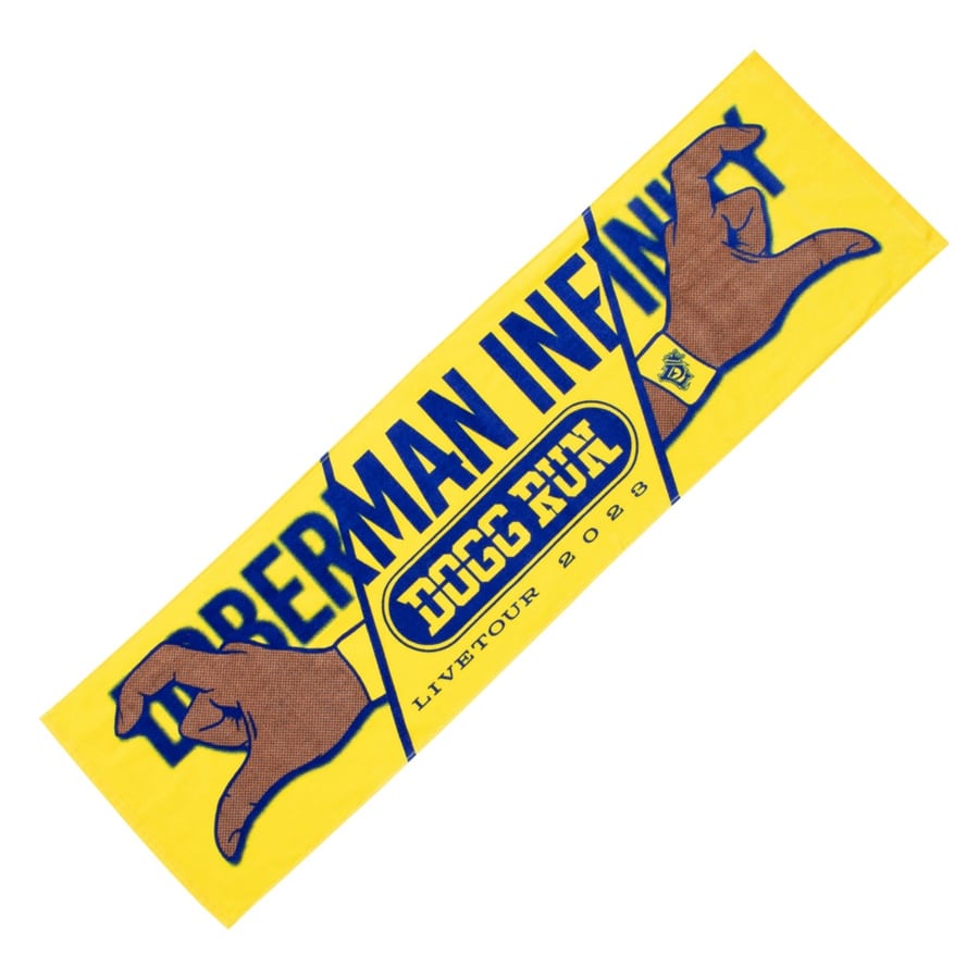 DOGG RUN ツアータオル 詳細画像 YELLOW 1