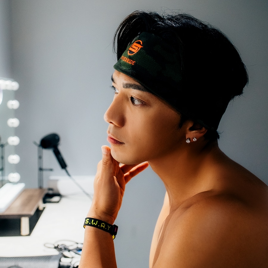 SWAY x OVERRIDE CAMO HEADBAND 詳細画像 カラー共通 5