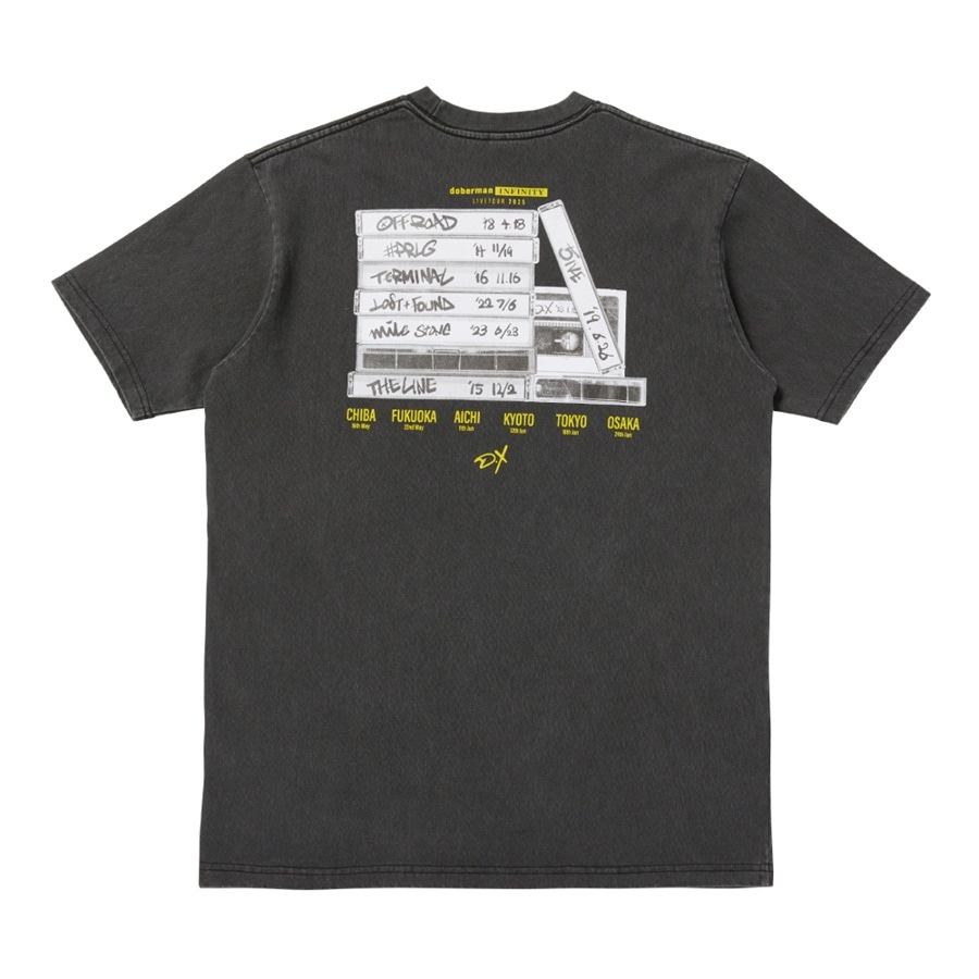 D.X TOUR Tシャツ/GRAY 詳細画像 カラー共通 2