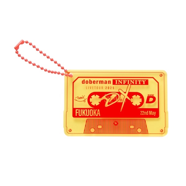 【福岡限定】D.X カセットテープキーホルダー