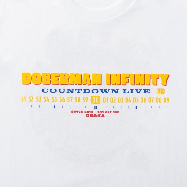 COUNTDOWN 2025 ▷ 2026 Tシャツ/WHITE 詳細画像
