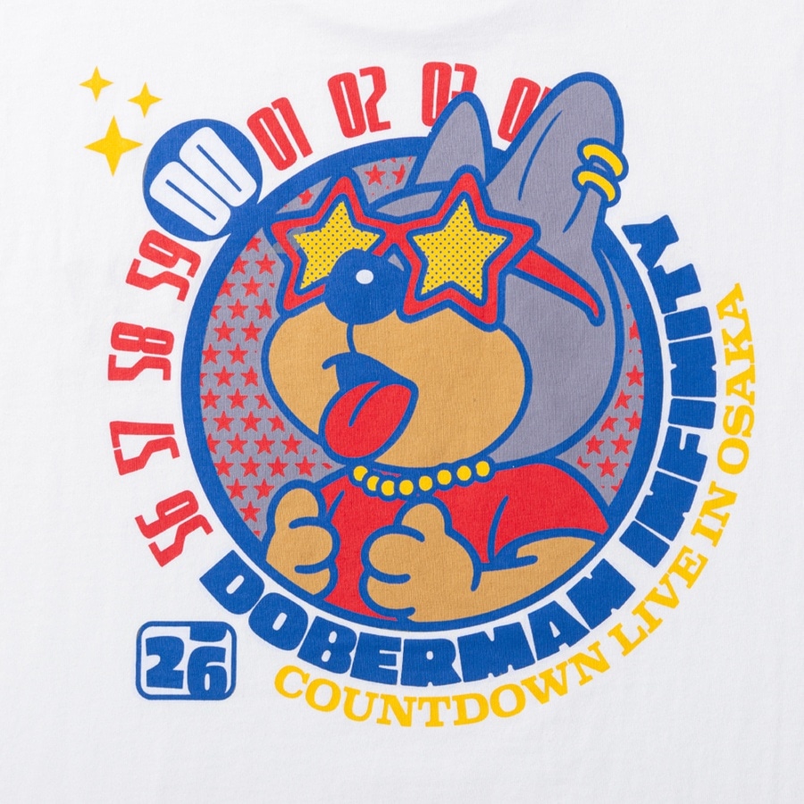 COUNTDOWN 2025 ▷ 2026 Tシャツ/WHITE 詳細画像 カラー共通 3