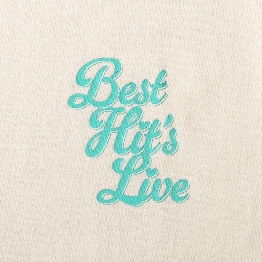 BEST HIT'S LIVE ツアーTシャツ/IVORY 詳細画像 カラー共通 2