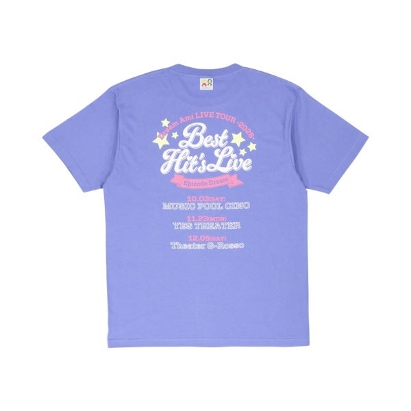 Best Hit&rsquo;s Live ～Episode Dream～ フォトカード付きTシャツ/BLUE 詳細画像