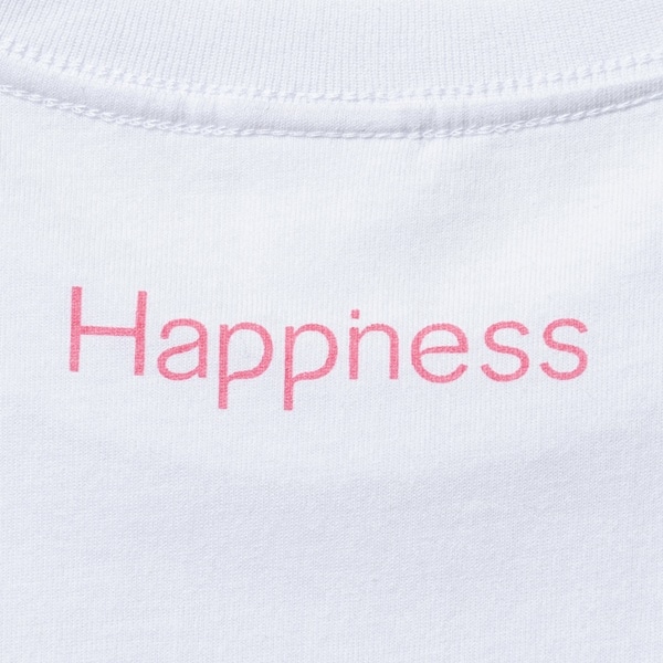 Happiness フォトTシャツ/WHITE 詳細画像